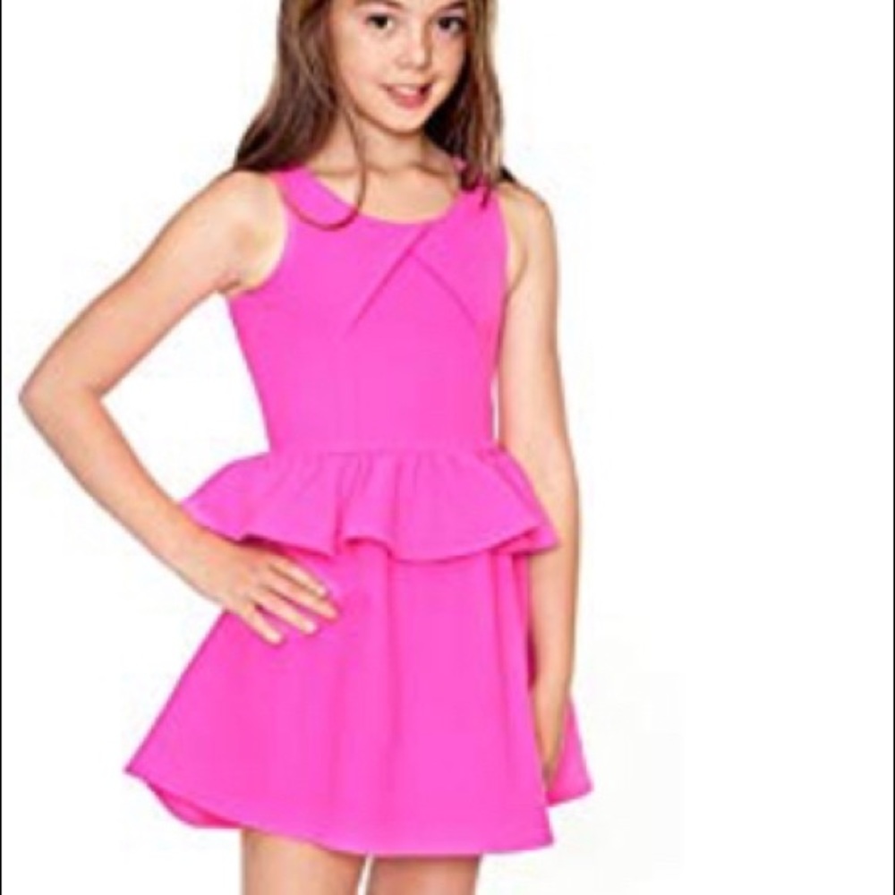 Hannah Banana by Sara Sara vibrant pink dress